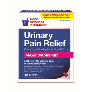 Good Neighbor Pharmacy Urinary Pain Relief Maximum Tablets 12ct