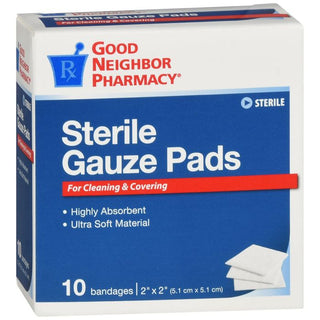 Silver Rod Pharmacy GNP Sterile Gauze Pads 10 Bandages