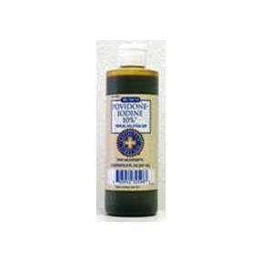 Povidone Iodine 10% Solution Liquid 8 Oz