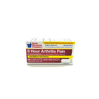 Good Neighbor Pharmacy 8 Hour Arthritis Pain Caplets 24ct