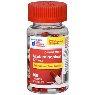 Gnp Acetaminophen 325mg Gelcaps 100ct