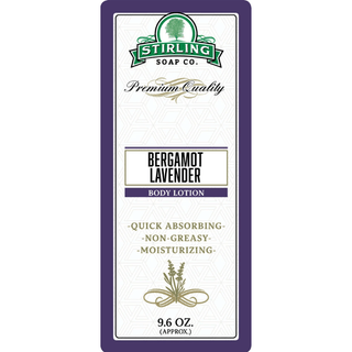 Stirling Soap Co. Bergamot Lavender Lotion 9.6 Oz