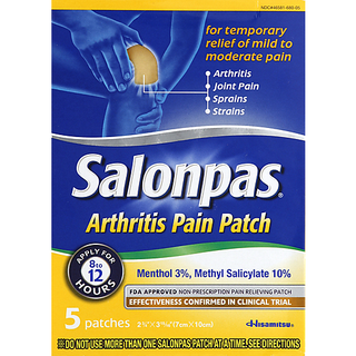 Salonpas Pain Patch, Arthritis, Minty Scent