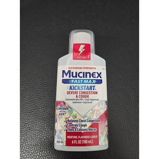 Mucinex Fast Max Kick Start Severe Congestion & Cough 6 Fl Oz