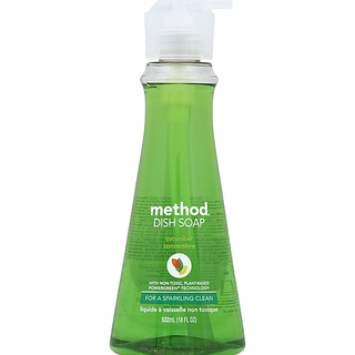 Method Dish Soap Pump, Cucumber, 18 Oz