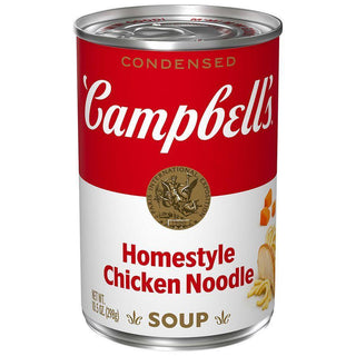 Campbell's Condensed Homestyle Chicken Noodle Soup, 10.5 Ounce Can