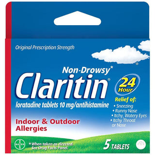 Claritin 24 Hour Non Drowsy Allergy Relief 10 Mg Tablets