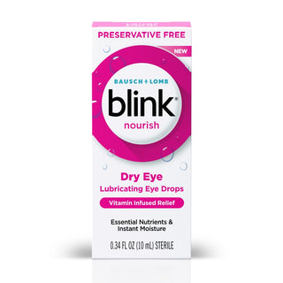 Bausch + Lomb Blink Nourish Preservative Free Lubricating Eye Drops