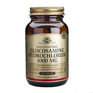 Solgar Glucosamine Hydrochloride 1000 Mg. 60 Tablets