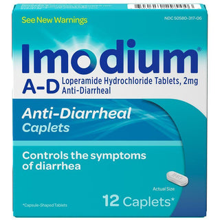 Imodium A-D Diarrhea Relief Caplets, Loperamide Hydrochloride
