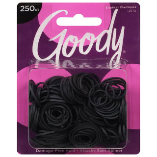 Goody Ouchless Black Elastics For Fine Hair