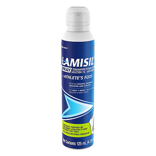 Lamisil AT Prescription Strength Athletes Foot Spray, Antifungal Spray For Burning, Cracking, Scaling And Itch Relief - 4.2 Oz