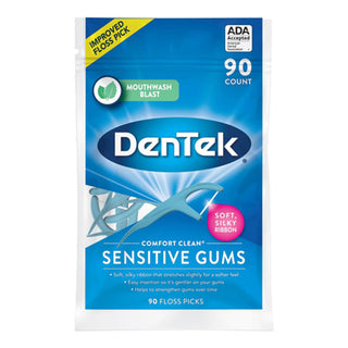 DenTek Comfort Clean Silk Floss Picks, Fresh Mint