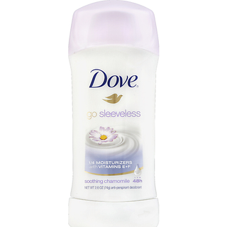 Dove Go Sleeveless Antiperspirant Deodorant Soothing Chamomile, 2.6 Oz