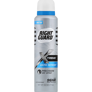 Right Guard Xtreme Arctic Refresh Precision Dry Spray Antiperspirant 4 Oz. Aerosol Can