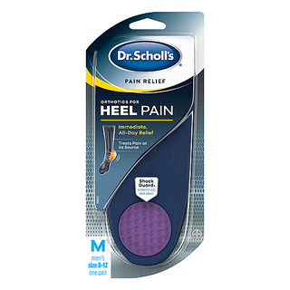 Dr Scholls Men's Pain Relief Orthotics Size 8 To 12, 1 PR, For Heel