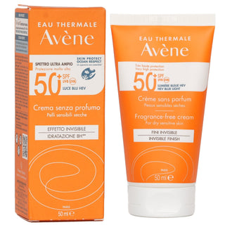 Avène Very High Protection Fragrance-Free Crema SPF50+ For Dry Sensitive Skin 50ml/1.7oz