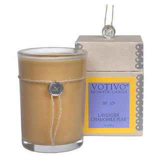 Overstock Votivo Aromatic Scented Candle Lavender Chamomile Pear