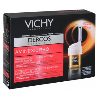 Vichy Dercos Aminexil Pro Anti-Fall Man 18 Ampoules