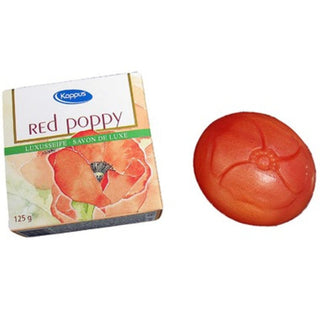 Kappus Red Poppy Soap By (125g Bar)