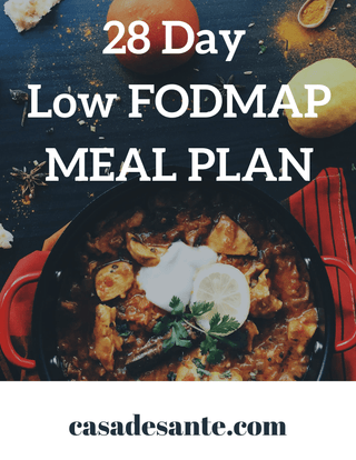 28 Day Low FODMAP Meal Plan