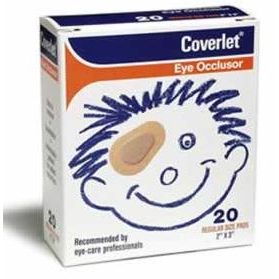 Leukoplast Coverlet Eye Occlusor Regular Size Bandages 20