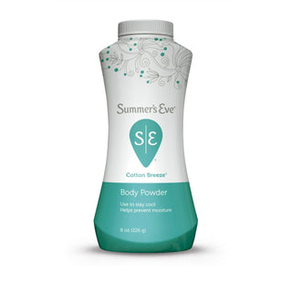 Summer's Eve Cotton Breeze Body Powder 8 Oz. Bottle