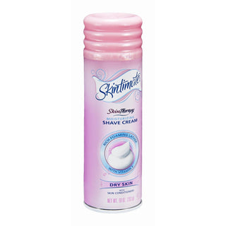 Skintimate Skin Therapy Moisturizing Shave Cream 10 Oz. Can