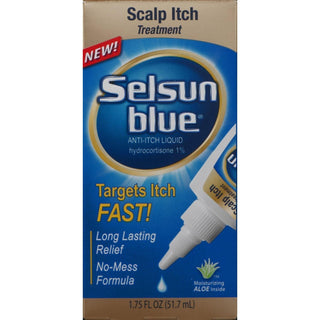 Selsun Blue Anti-Itch Liquid Scalp Itch Treatment