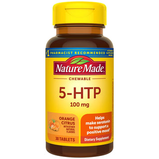 Nature Made 5 Htp, 100 Mg, Chewable, Tablets, Orange Citrus