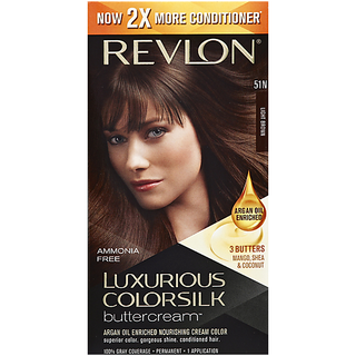 Luxurious Colorsilk Buttercream Permanent Color, Light Brown 51N