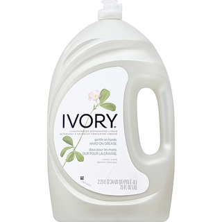 Ivory Ultra Concentrated Dishwashing Liquid Dish Soap, Classic Scent, 75 Fl Oz