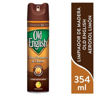 Old English Furniture Polish, Fresh Lemon Scent, 12.5 Oz Aerosol Spray