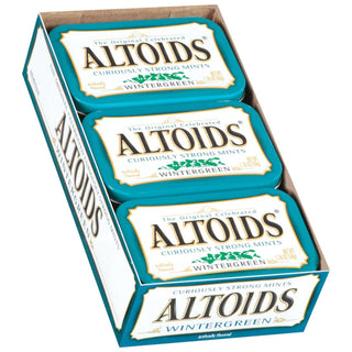 Altoids Curiously Strong Mints Wintergreen 1.76 Oz. Tin