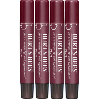 Burt's Bees Plum With Peppermint Oil Lip Shimmer 0.09 Oz