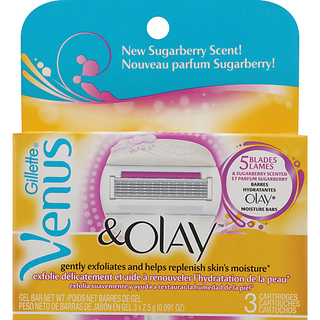 Gillette Venus & Olay Cartridges, 5 Blades