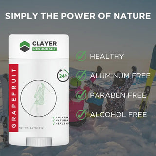 Natural Deodorant - Skiers - 3.35 OZ - NEW FORMULA