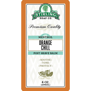 Stirling Soap Co. Orange Chill Shaving Collection