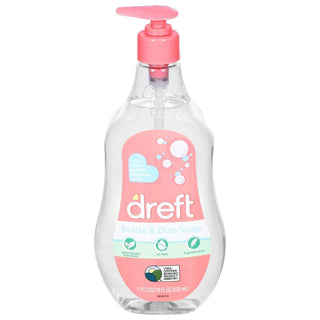Dreft Bottle & Dish Soap Cleaner - 18 Fl Oz