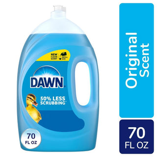 Dawn Ultra Dish Soap Dishwashing Liquid Original Scent 70 Fl Oz