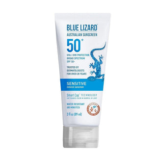Blue Lizard Mineral Sunscreen, Sensitive, Broad Spectrum SPF 50