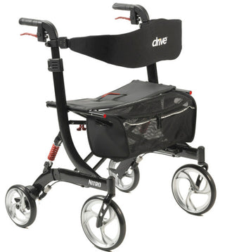 Drive Medical Nitro Heavy Duty Euro Style Walker Rollator