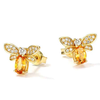 The Golden Bee Earrings