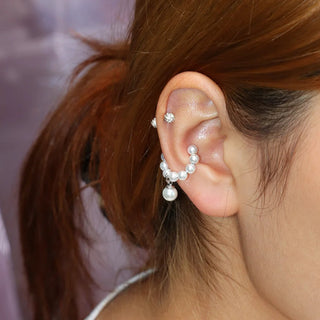 Créoles Perline Cuff Earrings