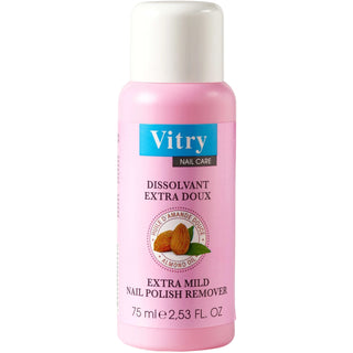 Vitry Extra Mild Nail Polish Remover 2.53 Fl. Oz
