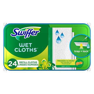 Swiffer Sweeper Wet Mopping Cloths Refills, Gain Original Scent