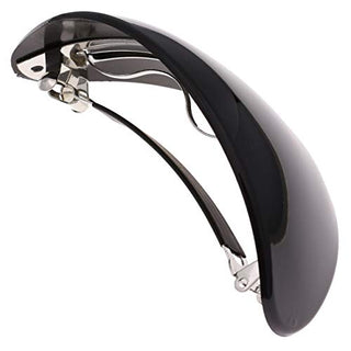 Camila Paris CP2658 French Hair Barrette Clip For Girls, For Thick Volume Hair, Rubberized Automatic Clasp Strong Hold Grip Hair Clips For Women, No Slip Styling Girls Hair Accessories, Made In France