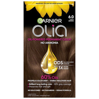 Garnier Olia Brilliant Color Light Brown Hair Color Kit