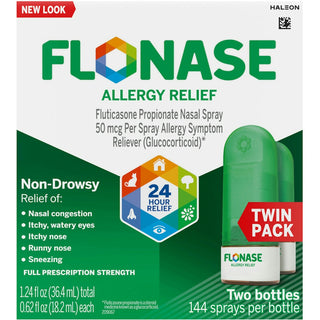 Flonase® Allergy Relief Nasal Spray – 24-Hour Non-Drowsy Formula