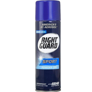 Right Guard Sport Antiperspirant & Deodorant Aerosol Powder Dry